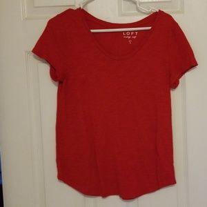 Red short  sleeve tee